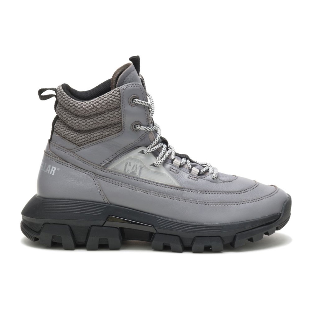 CAT Raider Lace Hi Women's Boots Grey (AU W-154) Australia